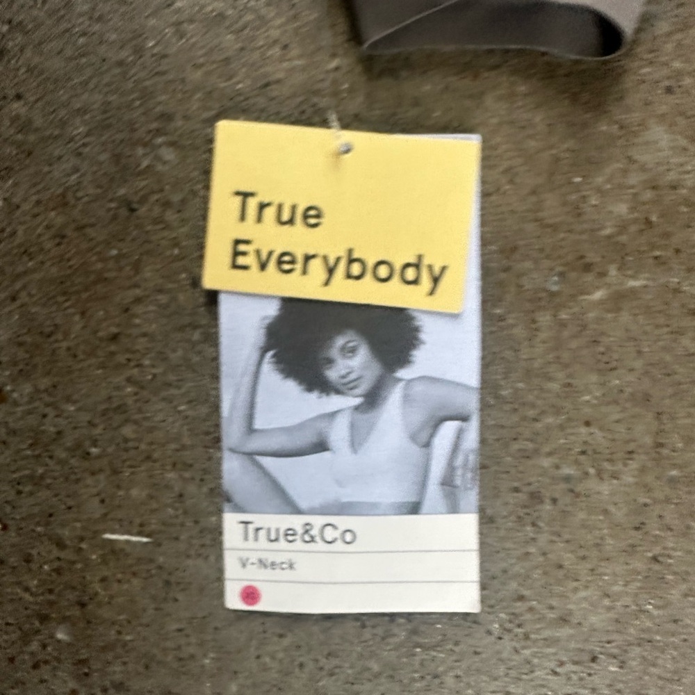 NWT True & Co. True Everybody Women's V Neck Bra in Muse Size XS - Picture 7 of 10